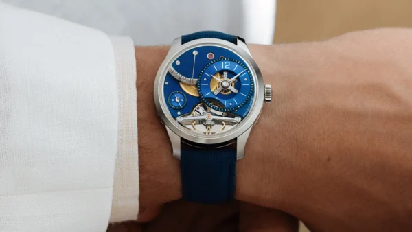 Greubel Forsey Balancier Contemporain Blue Luxury Watch