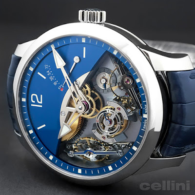 Just Arrived: New Blue Dial Double Balancier à Différentiel Constant from Greubel Forsey