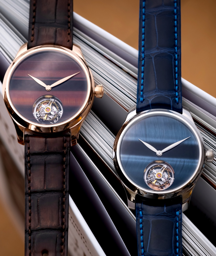 Tiger's Eye and Cool watches from H. Moser & Cie.