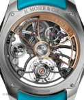 Pioneer Cylindrical Tourbillon Spiced Aqua Stainless Steel Watch