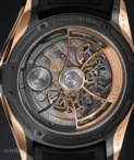H Moser Pioneer Flying Hours Aventurine Rose Gold Watch