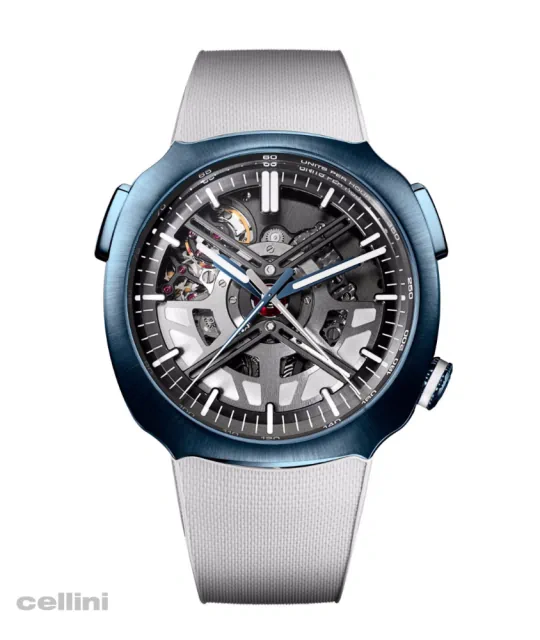 H.Moser & Cie. Streamliner Alpine Drivers Edition Stainless Steel Watch