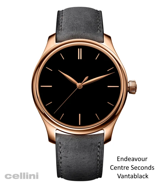 H. Moser & Cie. ENDEAVOUR Center Seconds VANTABLACK Watch