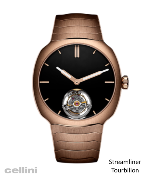 H.Moser STEAMLINER Tourbillon Vantablack RG_