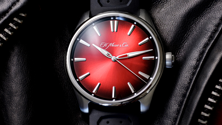 H. Moser & Cie. Pioneer Swiss Mad Red