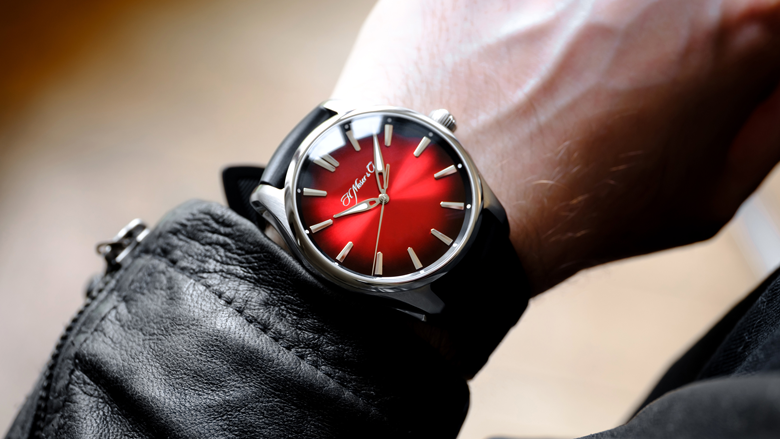 H. Moser & Cie. Pioneer Swiss Mad Red