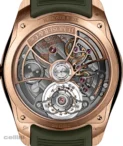 HMoser Pioneer Tourbillon Burgundy_3805-0400- gold watch