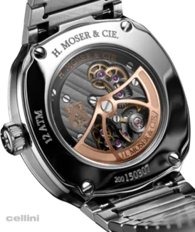 H Moser Streamliner Stainless steel Watch on Bracelet