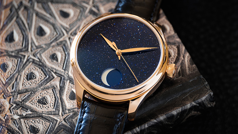 H. Moser Endeavour Perpetual Moon Concept Aventurine