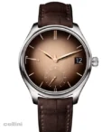 H.Moser Endeavour - Perpetual Calendar- SMOKED SALMON White Gold Watch
