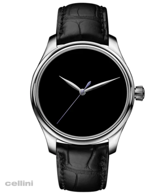 HMoser Endeavour Center Seconds Concept Vantablack Stainless Steel Watch