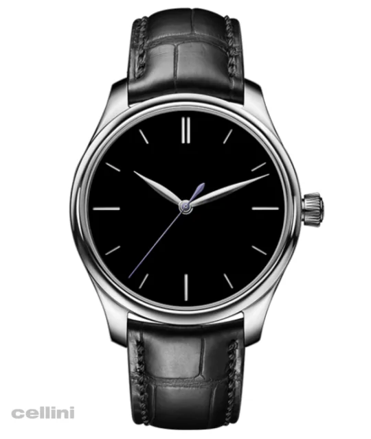 HMoser_Endeavour_Center Seconds Vantablack Stainless steel