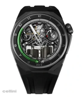 HYT S1DLC Green Titanium sports watch