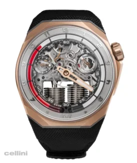 HYT S1 5N Gold Titanium Red Sports Watch
