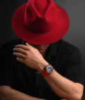 HYT S1 Titanium DLC Red Watch