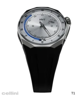 HYT - T1 Titanium Silver Dial H03205-A Watch