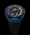 HYT Hastroid Blue Star Men's magnesium & Black coated titanium Watch