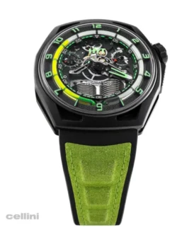HYT Hastroid Green Nebular Fluid Watch