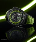 HYT Hastroid Green Nebular Fluid Watch