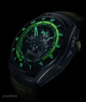 HYT Hastroid Green Nebular Fluid Watch