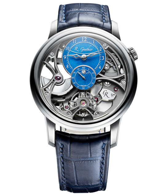 Romain Gauthier Insight Micro-Rotor Squelette PT Blue