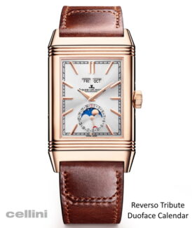 JLC Reverso Tribute Duoface Calendar