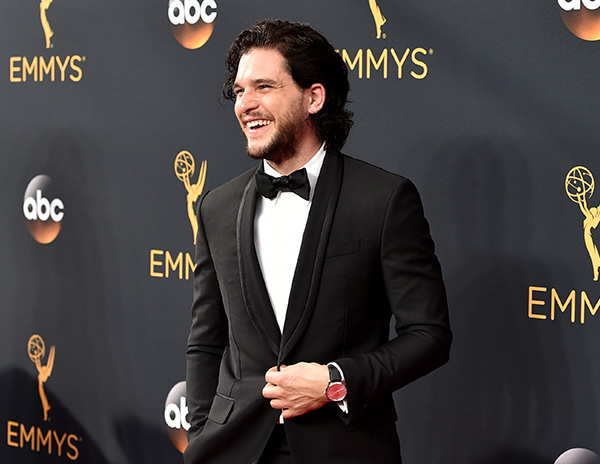 Kit Harington Wears Jaeger-LeCoultre at the Emmy Awards