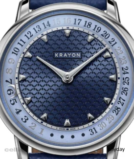 Krayon White Gold Anyday Calendar watch
