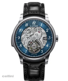 L.Leroy Osmior_Bal Du Temps LL306-1 Platinum watch