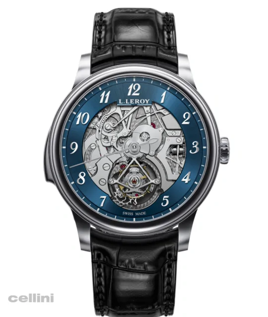 L.Leroy Osmior_Bal Du Temps LL306-1 Platinum watch