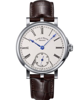 Lang & Heynes_Fredrich III-062 SS White Dial Blued Hands