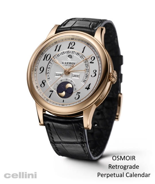 L.Leroy OSMOIR Retrograde Perpetual Calendar LL103-1