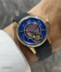 Louis Moinet Jules Vern Tourbillon - Under the Sea opal rose gold and titanium flying tourbillon watch