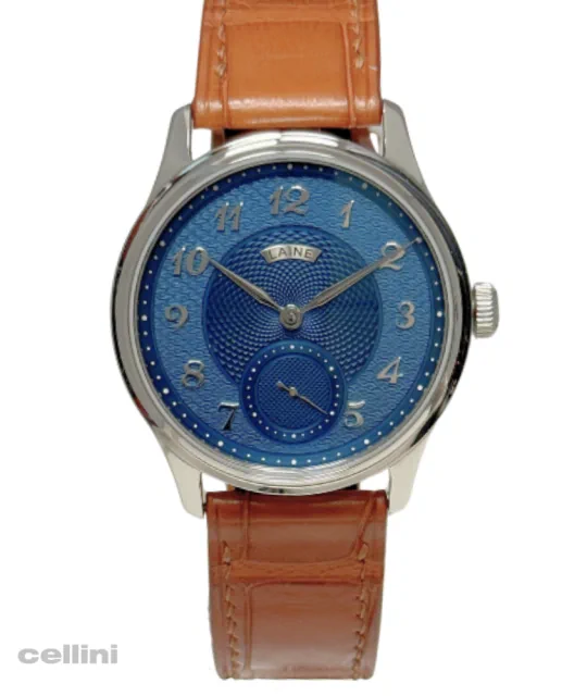 Laine V38 Triple Guilloche Stainless Steel automatic Watch