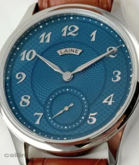 Laine V38 Triple Guilloche Stainless Steel automatic Watch