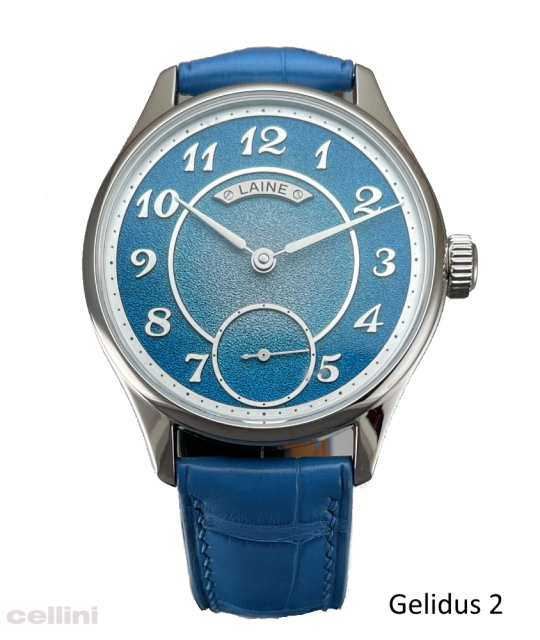 Laine G2 LtBlue Dial Strap