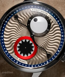 Le Régulateur Louis Erard x Konstantin Chaykin Time Eater lll Stainless Steel Watch