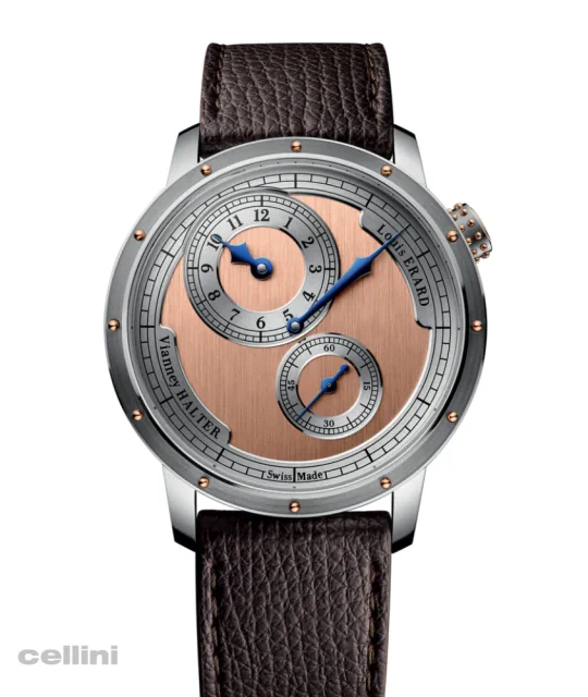 Le Régulateur Louis Erard x Vianney Halter Stainless Steel Watch