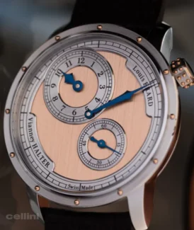 Le Régulateur Louis Erard x Vianney Halter Stainless Steel Watch