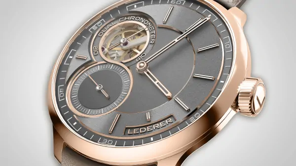 Lederer Central Impulse Chronometer 39 mm Watch