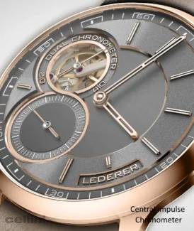 Lederer Central Impulse Chronometer Rose Gold Watch