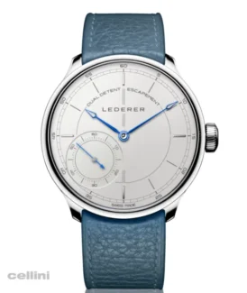 Lederer Central Impulse Chronometer white Gold Watch