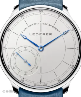 Lederer Central Impulse Chronometer white Gold Watch
