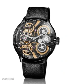 Lederer CIC 44 mm Inverto Black Watch