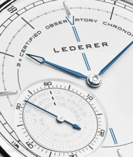 Lederer Central Impulse Chronometer Watch GPHG award