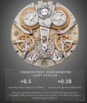 Lederer Central Impulse Chronometer Watch GPHG award