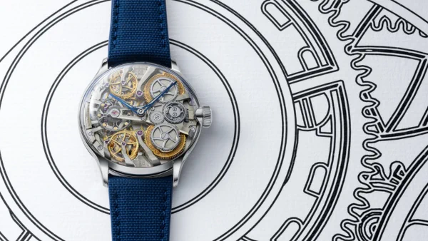 Lederer InVerto 39mm titanium watch