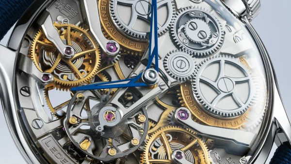 Lederer InVerto 39mm titanium watch