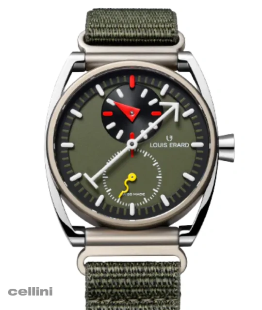 Louis Erard and Alain Silberstein Le Régulateur KHAKI Watch