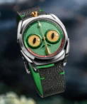 Louis Erard Unfrogettable Green Titanium Watch
